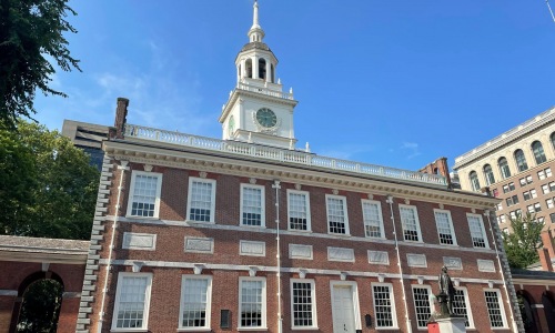 Independence Hall in Philadelphia