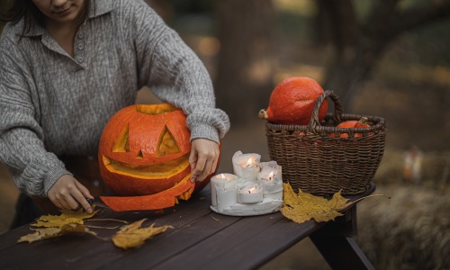 Carving a Pumpkin